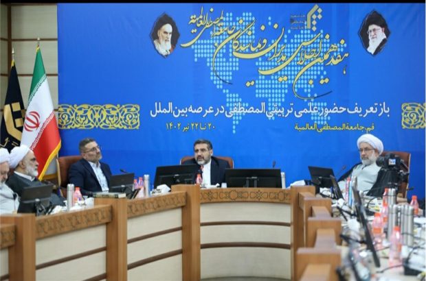 وزیر فرهنگ: جامعه المصطفی العالمیه صدور انقلاب به سایر نقاط جهان را محقق کرد وزیر فرهنگ: جامعه المصطفی العالمیه صدور انقلاب به سایر نقاط جهان را محقق کرد