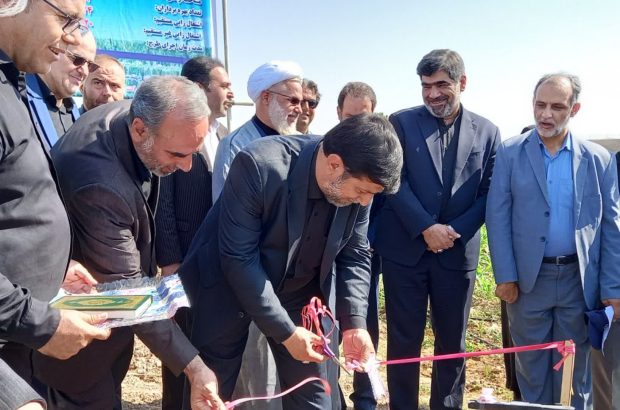 باحضور استاندار قم صورت گرفت؛ پروژه آبیاری تحت فشار اراضی ۶۵/۷ هکتاری جعفرآباد افتتاح شد