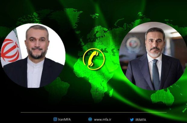 وزیران خارجه ایران و ترکیه تحولات فلسطین را بررسی کردند وزیران خارجه ایران و ترکیه تحولات فلسطین را بررسی کردند