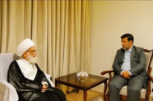 در دیدار با آیت الله العظمی نوری همدانی مطرح شد؛ مطرح شد؛ گزارش دکتر آقامیری از روند حل مشکلات استان در دیدار با آیت الله العظمی نوری همدانی مطرح شد؛ مطرح شد؛ گزارش دکتر آقامیری از روند حل مشکلات استان