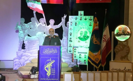 سرلشکر سلامی در چهاردهمین اجلاس شهدای وحدت: قدرت‌های استکباری در طوفان‌الاقصی ‌مچاله شدند