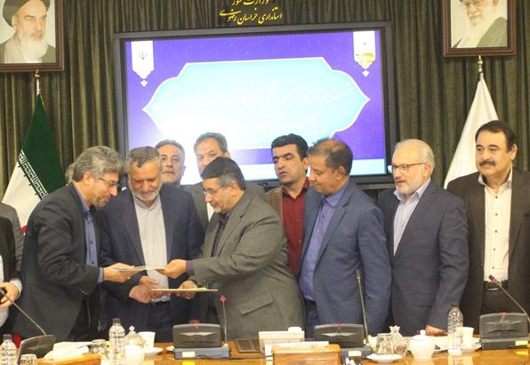 انعقاد تفاهم‌نامه واگذاری امور تصدی‌گری بخش تعاون بین اتاق تعاون و اداره کل تعاون خراسان رضوی