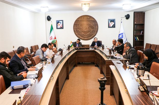 بررسی توسعه تعاملات تجاری تعاونیهای ایران و هند با حضور رایزن بازرگانی سفارت هند در اتاق تعاون ایران بررسی توسعه تعاملات تجاری تعاونیهای ایران و هند با حضور رایزن بازرگانی سفارت هند در اتاق تعاون ایران