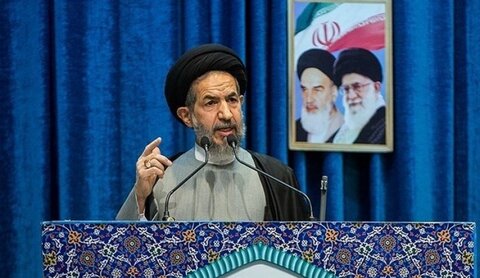 ابوترابی فرد در خطبه های نمازجمعه تهران: حضور پرشور مردم پای صندوقهای رأی پیامآور وحدت ملی است ابوترابی فرد در خطبه های نمازجمعه تهران: حضور پرشور مردم پای صندوقهای رأی پیامآور وحدت ملی است