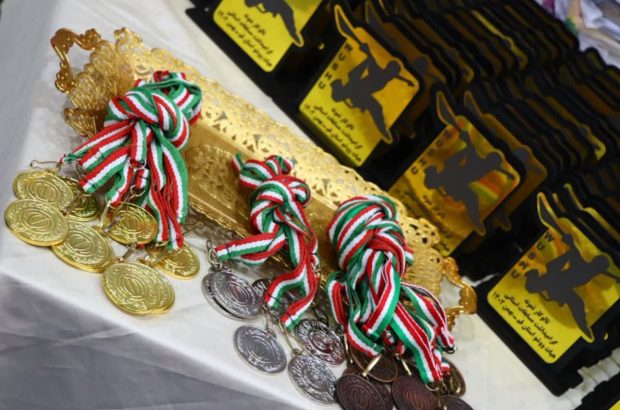 ۱۴۰ دختر تالوکار قمی در خانه ووشوی قم به رقابت پرداختند