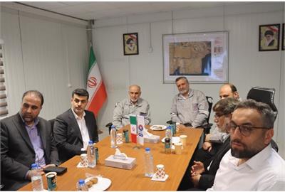 مرتضوی از پروژه PDH/PP کنگان بازدید کرد مرتضوی از پروژه PDH/PP کنگان بازدید کرد