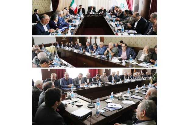 برگزاری نشست هم اندیشی روسا و برخی از مدیران عامل اتحادیه ها با رئیس اتاق تعاون ایران در مشه