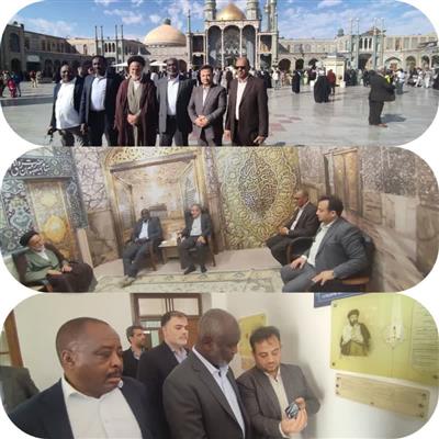 تشریح فرصت های سرمایه گذاری استان قم برای هیأت سودانی تشریح فرصت های سرمایه گذاری استان قم برای هیأت سودانی