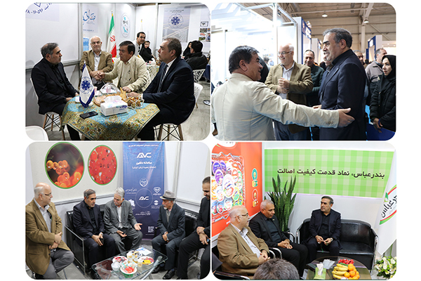 بازدید رئیس اتاق تعاون ایران از  هشتمین نمایشگاه بین المللی شیلات، آبزیان، ماهی گیری، غذاهای دریایی و صنایع وابسته