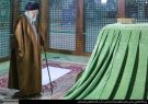 حضور رهبر انقلاب در مرقد مطهر امام راحل و گلزار شهدای بهشت زهرا