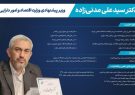 معرفی دکتر سید علی مدنی زاده به مجلس به عنوان گزینه پیشنهادی دولت برای تصدی وزارت امور اقتصادی و دارایی