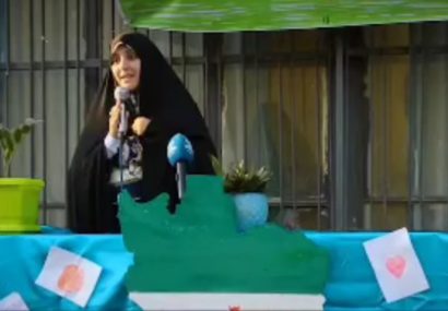 بازدید معاون رئیس‌جمهور در امور زنان و خانواده از مدرسه «شهدای محمدیه» به مناسبت روز معلم